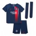 Maillot de foot Paris Saint-Germain Kylian Mbappe #7 Domicile vêtements enfant 2023-24 Manches Courtes (+ pantalon court)